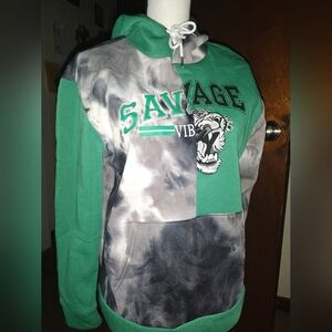 Two Tone Savage Hoodie NWT
